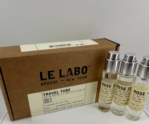 🔥 Tubos de viaje Le Labo Rose 31 EDP 3 x 10 ml/0,33 oz nuevos en caja - sellados de fábrica - Imagen 1 de 5