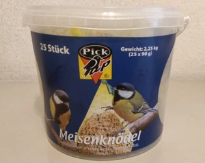 Meisenknödel 25 Stk. im Eimer Wintervogelfutter (EUR 0,52/Einheit) - Bild 1 von 2