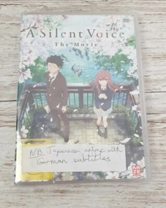 A Silent Voice (DVD) The Movie Japanese Animation Movie German Subtitles - Imagen 1 de 2