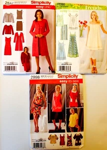 Misses Pants Top Shorts Dress Sew Pattern~ Plus Sizes UC - Picture 1 of 71