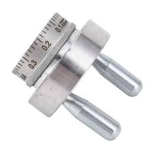 Mini Lathe Hand Wheel With Handle Crank Aluminum Alloy 50mm 2in 0‑1mm Scale Size - Picture 1 of 22