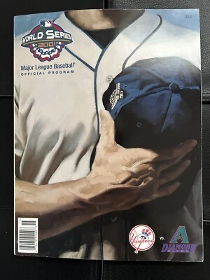 2001 World Series Official Program New York Yankees vs Arizona Diamondbacks MLB - Image 1 of 4