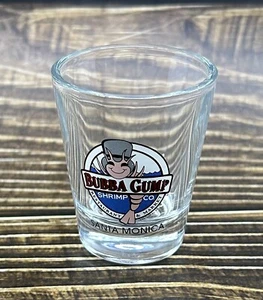 Bubba Gump Restaurant and Market Shot Glass Santa Monica California - Picture 1 of 8