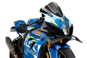 Puig Downforce Spoilers Race Wings Matte Black Suzuki GSX-R 1000 / R 2017 - 2021 - Picture 1 of 11