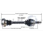 For Toyota 3.0L FWD Lexus ES300 Front Left/Right CV Axle Shaft SurTrack TO8007