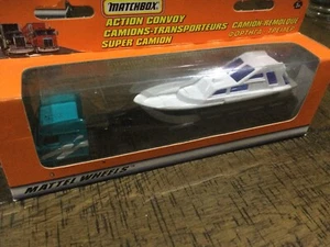 MATCHBOX VINTAGE DAF 3300 BOAT TRANSPORTER IN BOX - Picture 1 of 7