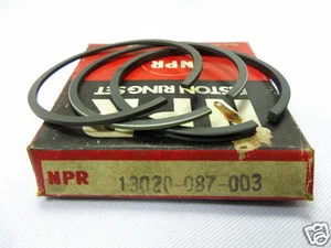 Honda ATC70 C70 CL70 CT70 SL70 XL70 Piston Ring 0.25 NOS 1st Over 13020-087-003 - Picture 1 of 2