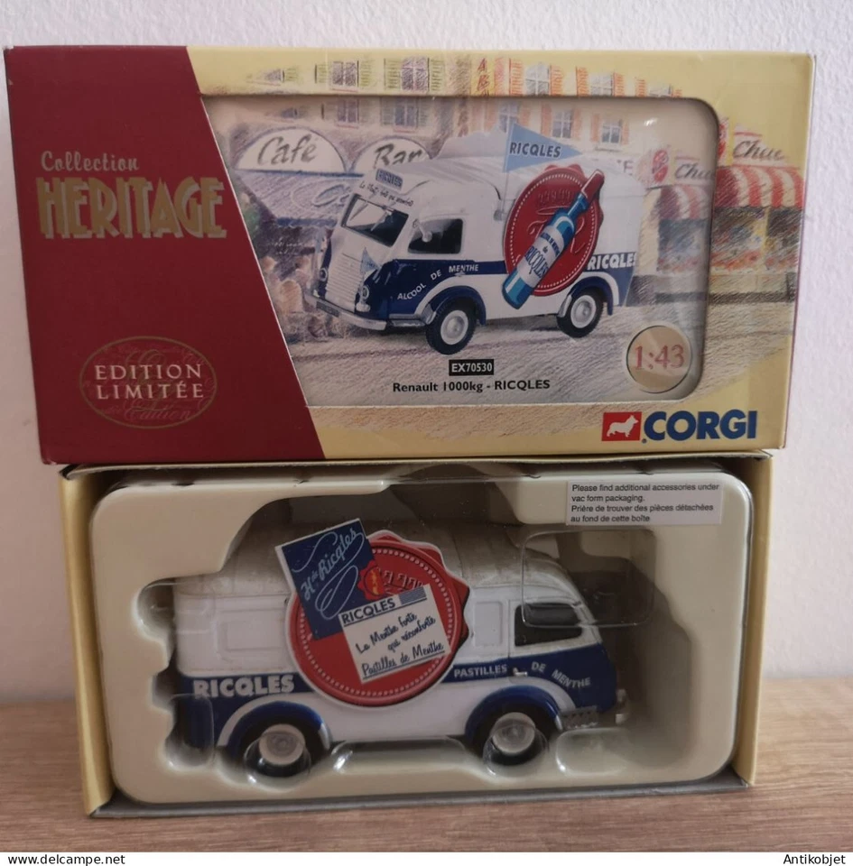 Renault 1000kg Ricoles Coffret Corgi 1:43 - Image 1 of 1