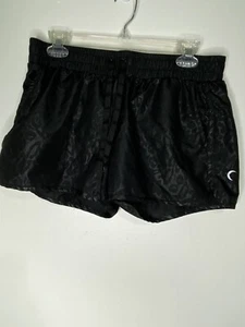 Pantaloncini Zyia Active Nero Velocity XL Extra Large Running Tennis Tasca Foderati - Foto 1 di 7