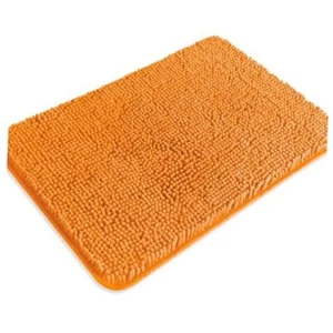 Bathroom Rugs – Absorbent and Washable Bath Mat, Non-Slip, 20" x 32" Orange - Picture 1 of 8
