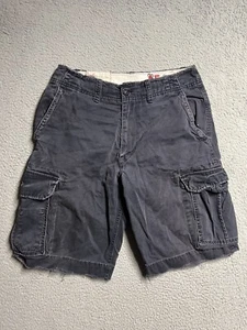 Pantalones cortos de carga AE American Eagle para hombre talla 30 azules vintage buen estado 32x11 - Imagen 1 de 19