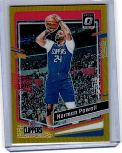 Panini Optic Norman Powell GOLD /10 SSP - Picture 1 of 2