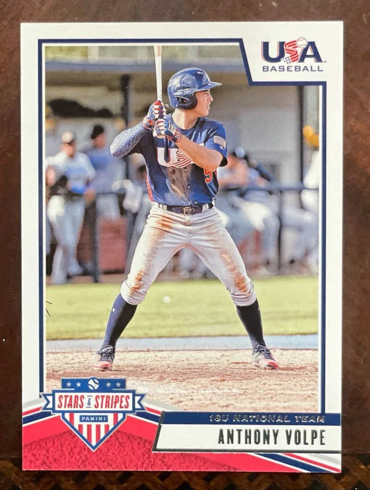 ANTHONY VOLPE - 2019 USA Baseball Panini Stars & Stripes #47     FS   QTY - Image 1 of 1