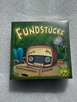2F-SPIELE Fundstücke 2F Spiele Kinderspiel Kartenspiele Familienspiele Bluffspiel Satire