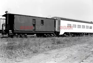 25A890 DARK RP 1949/70S CHICAGO & WESTERN INDIANA RAILROAD CABOOSE #1972 HAMMOND - Foto 1 di 1