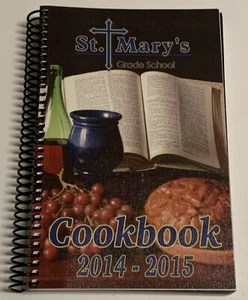 St Mary’s Grade School Cookbook Food Cooking Recipes Bismarck North Dakota 2014 - Picture 1 of 24