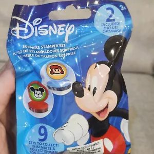 Disney Surprise Stamper Set Blind Bag Mystery NWT Includes 2 Mystery Stampers - Picture 1 of 4