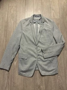 Giacca blazer estiva grigia Calvin Klein cotone leggera 2 bottoni da uomo grande L - Foto 1 di 8