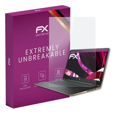 atFoliX Glass Protector for HP Spectre x360 15-bl101na 15,6 inch 9H Hybrid-Glass - Image 1 of 4