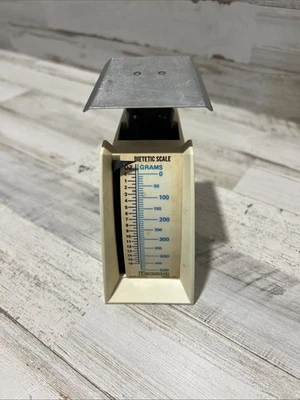 Винтажные диетические аналоговые механические маленькие 4-дюймовые диетические пищевые весы Hanson USA унция грамм - Изображение 1 из 4