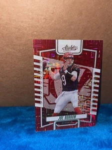 2023 Panini Absolute - Joe Burrow #11 Red Squares /499 - Picture 1 of 2