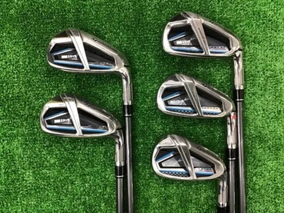 TaylorMade SIM MAX OS Iron Set 6-9,Pw 5pc Flex S TENSEI BLUE TM60 Graphite - Image 1 of 4