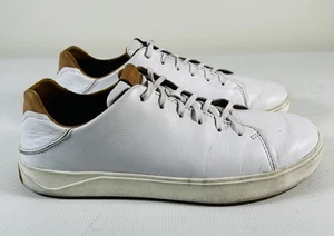 OluKai Lae’ahi Li’ili Men’s 11 White Leather Sneaker With Drop Heel For Slide - Picture 1 of 10