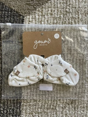 Botas Goumi Bambú Orgánico Estampado Floral Talla 3-6 Meses NUEVAS Foto 1 de 4