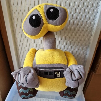 Disney store Pixar Wall-E Plush Soft Toy Robot Wall E large robot 14" - Image 1 of 4