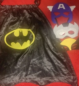 Juego de 3 capas y máscaras de superhéroe de Batman - Imagen 1 de 7