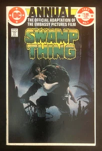 Swamp Thing Annual #1 adattamento cinematografico DC Comics 1982 - Foto 1 di 3