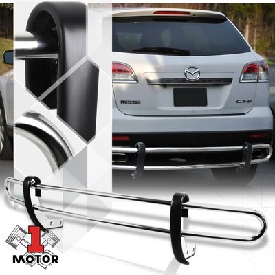 Protector de parachoques trasero cromado de acero inoxidable de 1,25" para 07-15 Mazda CX-9 Foto 1 de 4