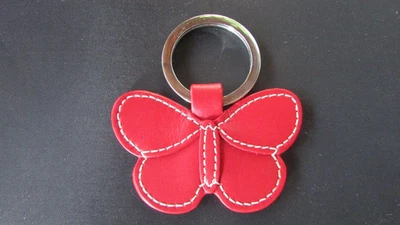 Llavero vintage COACH rojo mariposa llavero llavero Foto 1 de 3