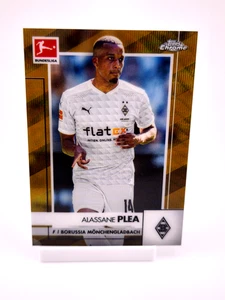 Alassane Plea /50 GOLD WAVE 2020-21 Topps Chrome Bundesliga Monchengladbach - Foto 1 di 2