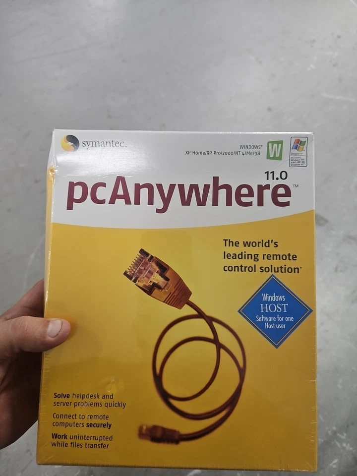 Symantec PcANYWHERE Host 11.0 (Retail) (1 User/s) - Full Version for Windows... - Image 1 of 3