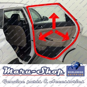 Sello de goma para puerta lateral derecha/derecha para Hyundai Tucson 16~21 - Imagen 1 de 2
