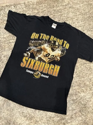 Pittsburgh Steelers Tampa atado en el camino a Sixburgh camiseta Harrison 92  Foto 1 de 3