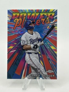 2025 Topps Chrome Power Players #PP-8 Corey Seager - Texas Rangers - Picture 1 of 2