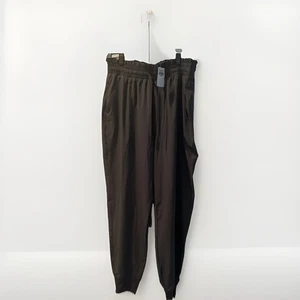 Graue Damen Jogginghose Abercrombie & Fitch Chino Pull On Stretch Größe L - Bild 1 von 15