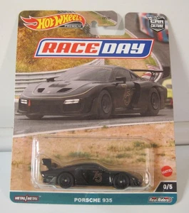 Hot Wheels Premium Car Culture Race Day Porsche 935 Black Chase - Picture 1 of 2