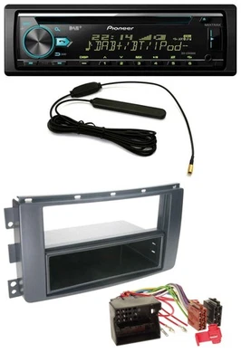 Pioneer CD MP3 AUX DAB USB Autoradio für Smart ForTwo 451 ForFour 454 Quadlock - Bild 1 von 4