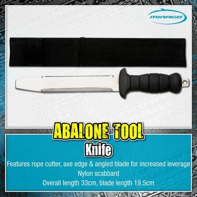 MIRAGE Abalone Tool  Knife Spearfishing Scuba Diving Snorkelling - image 1 of 2