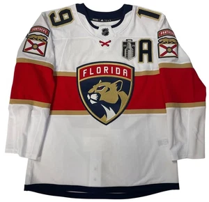 MATTHEW TKACHUK AUTHENTIC ADIDAS 2024 FLORIDA PANTHERS STANLEY CUP JERSEY SZ 52 - Picture 1 of 5
