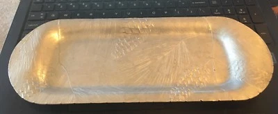 Bandeja de aluminio hecha a mano, hecha en California por ciudad, piñas caen... Foto 1 de 4