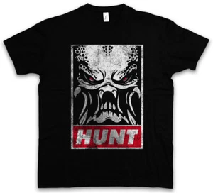 PREDATOR HUNT T-SHIRT Ripley Prometheus Nostromo Weyland Fan Saga Face Hugger - Picture 1 of 1