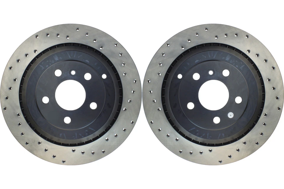 Par de rotores de freno de disco Stoptech trasero para Mercedes-Benz GL320 2007-2009 (45920) Foto 1 de 4