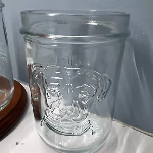 Lagunitas Brewing Co. Scooner Dog Mason Jar Glass 2/3 Pint Pub Man Cave Home - Picture 1 of 4