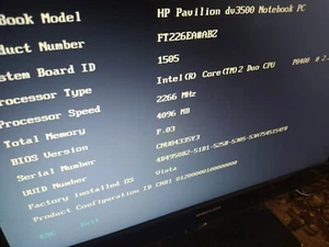  Scheda Madre Tastiera Maus X notebook  HP Pavilion DV3500  - Foto 1 di 5