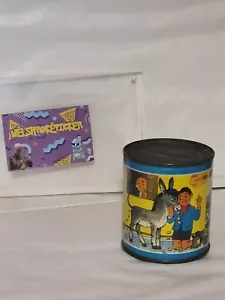 Rare Vintage/Retro Tin Story Bank/Moneybox, Donkey, Boy & Butcher - Picture 1 of 13