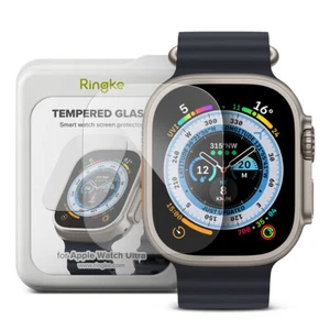 Pour Apple Watch Ultra 2, Ultra protection d'écran 49 mm | verre trempé annulaire 4 pièces - Photo 1 sur 13